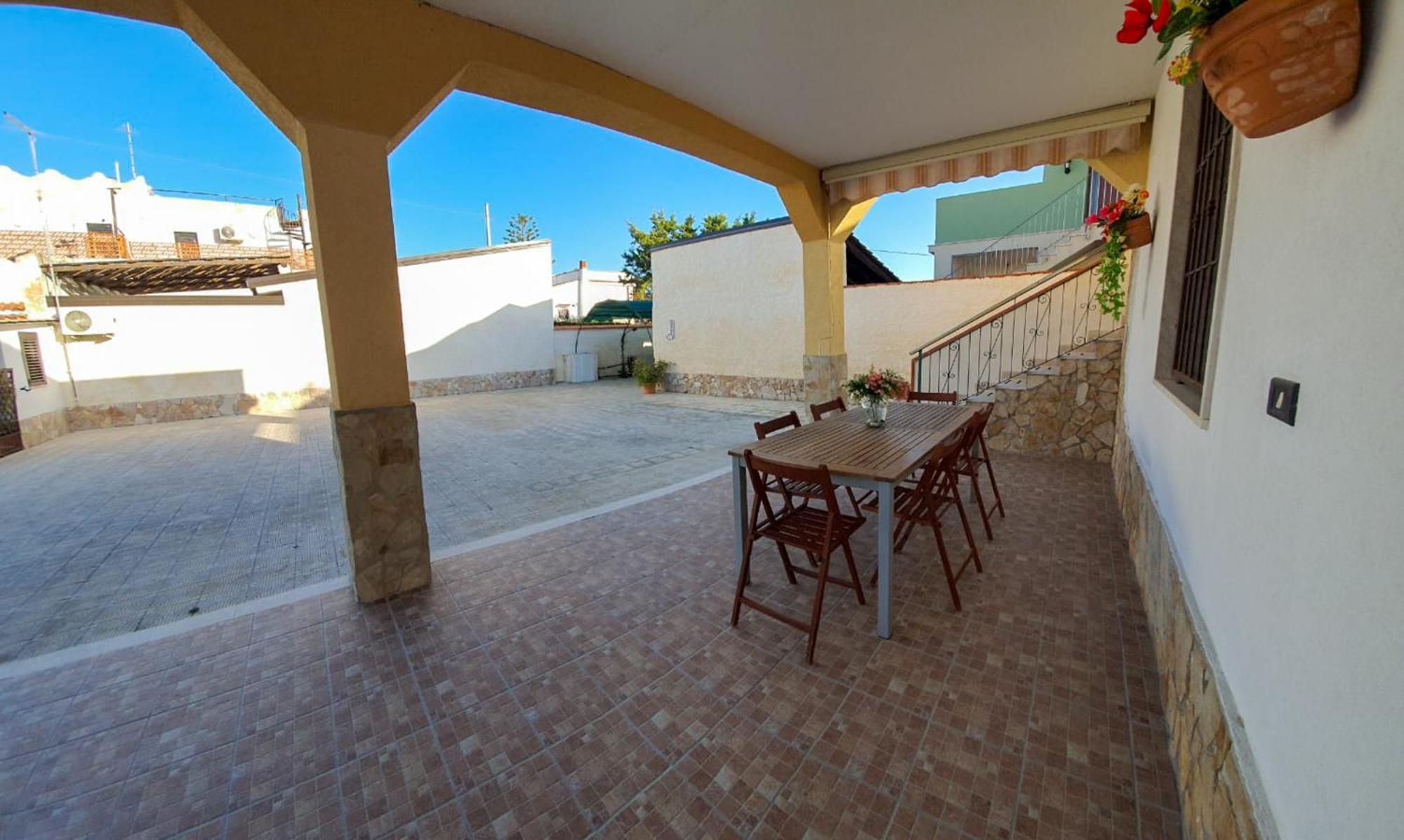 Villa La Sosta - 150M Dal Mare - Patio Privato E Areal Relax Arenella  Εξωτερικό φωτογραφία